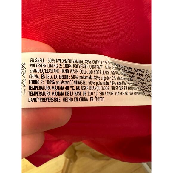 English Factory Red and Pink Blazer - Picture 10 of 10